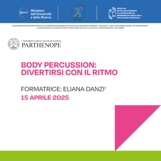 LA BODY PERCUSSION: DIVERTIRSI CON IL RITMO