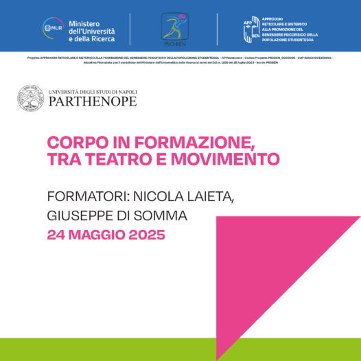 CORPO IN FORMAZIONE, TRA TEATRO E MOVIMENTO